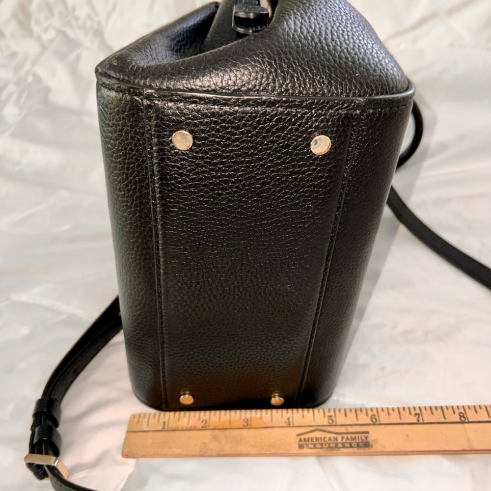 Kate Spade Satchel Black Purse - Picture 4 of 6